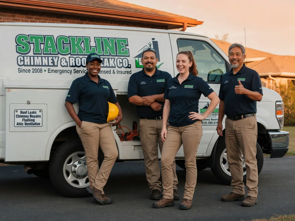 Chimney flashing repair company in Edinburg, VA